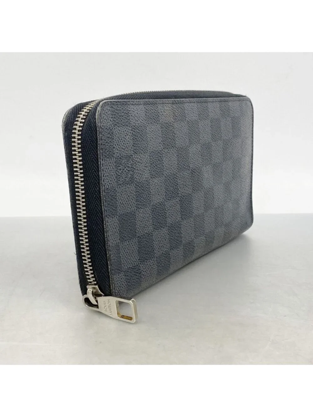 Louis Vuitton Wallet Damier Graphite Zippy Organizer Black